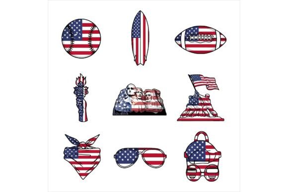 American Patriotic Icons Bundle Review: Practical Use for Embroidery Projects