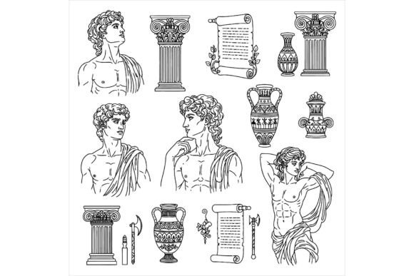 Ancient Greek Illustrations of Statues: A Practical Review for Digital Sellers
