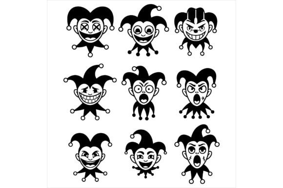 Collection of Jester Queen Faces Bundle Review for Digital Sellers