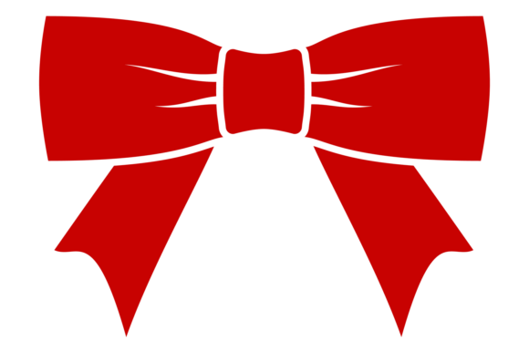 Decorative Red Gift Bow Illustrations for Stronger Brand Visuals