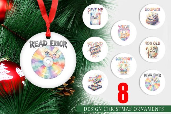 Funny Retro Storage Watercolor Ornament Review for Real Projects