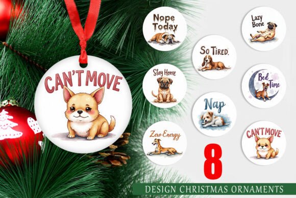 Lazy Dog Watercolor Ornament PNG Review: A Designer’s Practical Take