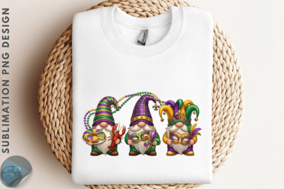 Mardi Gras Gnome Trio Sublimation PNG: A Designer's Real-World Review