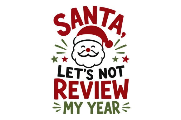 Santa Review My Year Design: A Festive Freebie for Local Business Branding