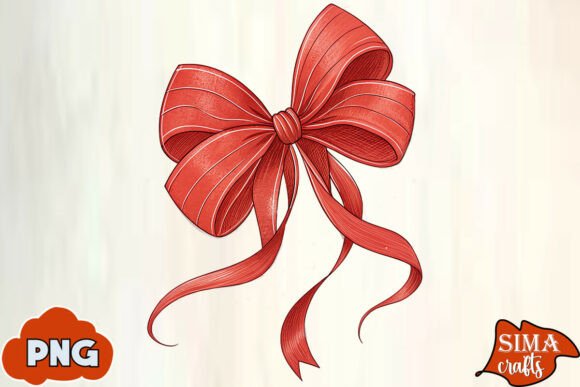 Valentine’s Day Red Coquette Bow PNG: A Polished Illustration for Content Creators