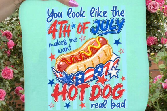 You Look Like the 4th of July PNG: A Vibrant Illustration for Bold Branding